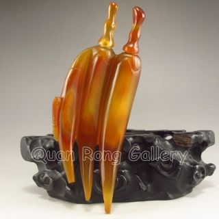 Chinese Agate Snuff Bottle - Chili Pepper Nr photo