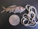 Antique Chinese Very Unique S/silver Fish Pendant Necklaces & Pendants photo 3