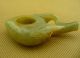 Chinese Classical Old Jade Hand Carved Peach Carving Brush Washer/10 - 033 Brush Washers photo 1