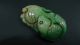 Prefect Chinese Antique Green Jade Pendant/beautiful Fish On A Lotus Leaf/// Necklaces & Pendants photo 2