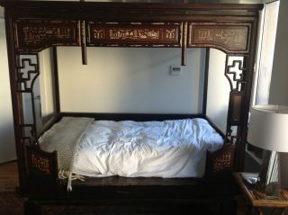 Antique Chinese Wedding Bed photo