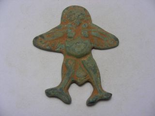 Chinese Bronze Antique Tibetan Buddhism Talisman Collection Valuable photo