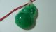 Chinese Light Green Jade/jadeite Pendant/ruyi & Gourd Necklaces & Pendants photo 3