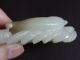 Chinese White Jade Carving Fish Other photo 9