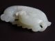 Chinese White Jade Carving Fish Other photo 2