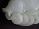 Chinese White Jade Carving Fish Other photo 6