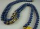 Chinese Tibet Lapis Lazuli Carved Necklace Necklaces & Pendants photo 3