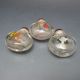 3pcs Chinese Inside Hand Painted Glass Snuff Bottle Nr/nc2113 Snuff Bottles photo 7