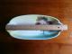 Antique 1918 Sailboat Scene Noritake Hand Painted Oval Candy Dish 11 1/2 