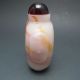 100% Natural Agate Hand - Carved Snuff Bottle Nr/pc2100 Snuff Bottles photo 1