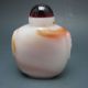 100% Natural Agate Hand - Carved Snuff Bottle Nr/pc2100 Snuff Bottles photo 2