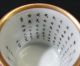 3 Antique Saigi Kutani Porcelain Saki Cups Artist Signed Miniature Calligraphy Glasses & Cups photo 5