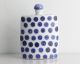 Asian Chinese Blue And White Porcelain Old Snuff Bottle,  Blue Round Dot Snuff Bottles photo 1