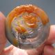 Natural Huanglong Jade The Pretty Color Hand - Carved Lucky Dragon Amulet 200 Amulets photo 1