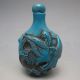 Chinese Turquoise Hand - Carved Snuff Bottle Nr/xy2002 Snuff Bottles photo 3