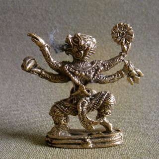 Hanuman Win Triumph Love Luck Attract Charm Thai Amulet photo