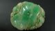 Chinese Big Antique Jade Pendant / Perfect Green Jade Pendant/ Lotus Root&fish Necklaces & Pendants photo 3