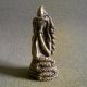 Phra Pidta Buddha Sculpture Luck Safe Charm Thai Amulet Amulets photo 1