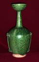 Museum Quality Green Glazed Flask Vase,  Liao Dynasry (11th Century) Vases photo 2