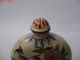 China Ceramics Snuff Bottle,  Flowers And Birds Map, Snuff Bottles photo 3