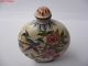 China Ceramics Snuff Bottle,  Flowers And Birds Map, Snuff Bottles photo 4