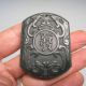 Fine Chinese Hetian Jade Openwork Carving Fortune Beast Pendant Amulets photo 1
