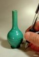 Antique Chinese Miniature Vase Turquoise Vases photo 2