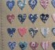 ' Laura Ashley Hearts ' Designed & Stitched By Helen Drewett,  Collectable Samplers photo 2