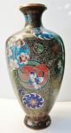 Chinese Antique Cloisonne Vase - Excellent Craftsmanship - Great Quality Boxes photo 2