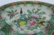 Antique 19th C Chinese Rose Medallion Plate Interior Family Scenes Bowls photo 4