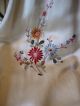 Vintage Antique Hand Embroidered Kimono Silk Robe Robes & Textiles photo 5