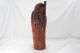 Excellent Antique Carved Bamboo Chinese Immortal Figure Holding A Peach 19 