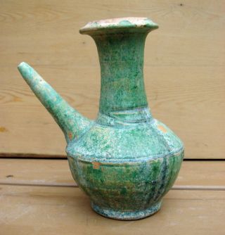 Antique Chinese Asian Tang Dynasty Ewer Vase Vessel photo