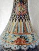 Chinese Cloisonne - Antique Vase Container - Colorful Lotus Pattern & Dragon Vases photo 10