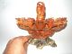 A Large Stone Chinese Sculpture Incense Piece Foo Dogs Carved Intricate Uncategorized photo 9