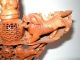A Large Stone Chinese Sculpture Incense Piece Foo Dogs Carved Intricate Uncategorized photo 4