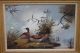 Large Vintage Wah Kee Wu Chinese O/c Oil Paintings Ducks Landscape Nr Paintings & Scrolls photo 1