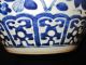 & Rare Antique Chinese Blue & White Porcelain Fish Bowl - Kangxi Bowls photo 9
