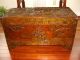 Hand Carved Chinese Camphor Wood Trunk,  Large And,  Antique Chests photo 3