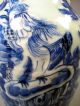 China Chinese Celadon & Blue W/ Empress Xiaozheyi Pheasant Decor Vase Ca.  1870 ' S Vases photo 8