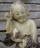 Antique Chinese Soapstone Female Deity Figure 18th/19th Century Other photo 2