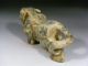 Chinese Antique Hetian Jade Tiger 1380g Other photo 6