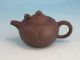 Fine Signed Antique Chinese Yixing Pottery Teapot Dragon Head Lid 20th C Nr Pots photo 1