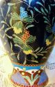 Antique Japanese Cloisonne Vase - Simple Detailed Beauty A Wonderful Meiji Jewel Vases photo 10