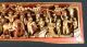 Antique Chinese Hand Carved Wood Panel 18 Century Gold Gilt 1 - 2 Other photo 10