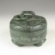 Chinese Hetian Jade Pot & Lid Nr Pots photo 1