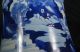 Chinese Blue White Figural Scenic Brushpot Bitong Transitional Other photo 7