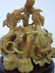 6.  A Chinese Saop Stone Carving Of Pumpkin Vase Probably 18th To 19th C Other photo 1