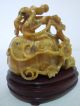 6.  A Chinese Saop Stone Carving Of Pumpkin Vase Probably 18th To 19th C Other photo 6