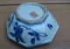 Antique Chinese Asian Blue White Covered Box 17/18c Boxes photo 3